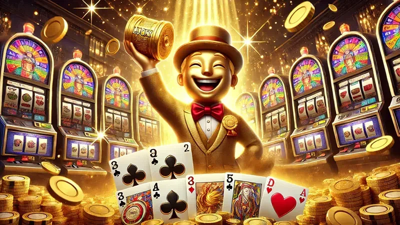 Tampilan permainan slot pada perangkat mobile
