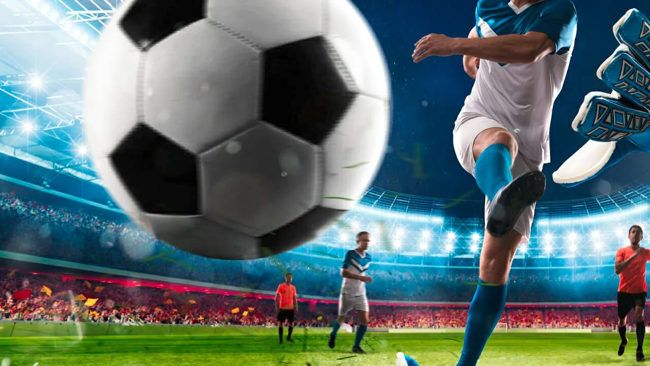 Suasana pertandingan olahraga dengan fokus pada kompetisi